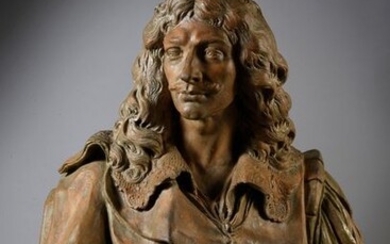 Bust of Molière.