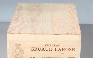 CHATEAU GRUAUD LAROSE SAINT-JULIEN - CASED. 12 bottles of Ch...