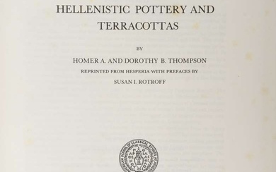 [CLASSICAL ANTIQUITY] – [GREEK POTTERY] – LOT of 28 late 19th-/ (early) 20th-cent. English scholarly works, mainly related to ancient Greek pottery.