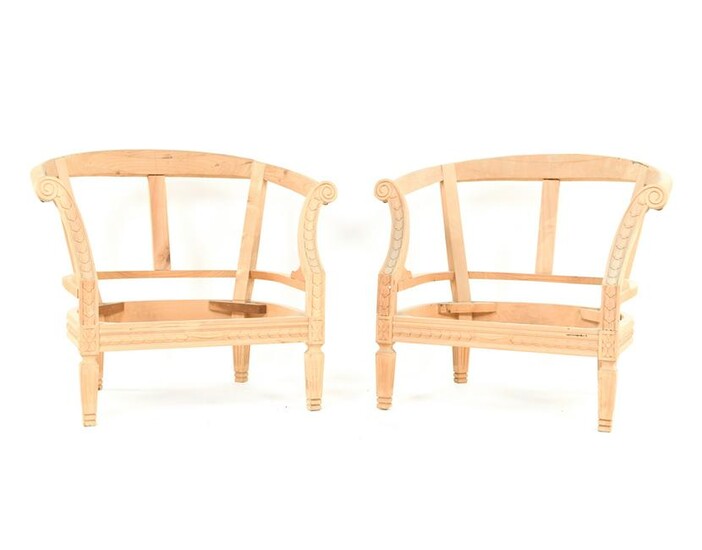 CLASSICAL STYLE LOUNGE CHAIR FRAMES