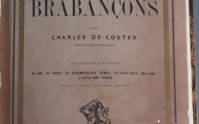 COSTER (Jacques de). Contes brabançons. Paris,...