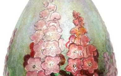 Camille Faure 6 Inch Limoges Floral Vase
