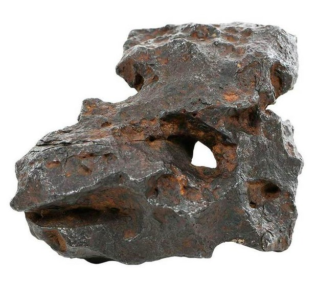 Canyon Diablo Iron Meteorite with Hole