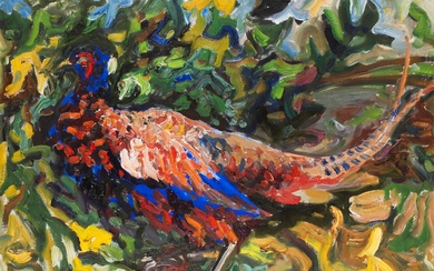 Carlo Levi (Torino 1902 - Roma 1975) Pheasant, 1963