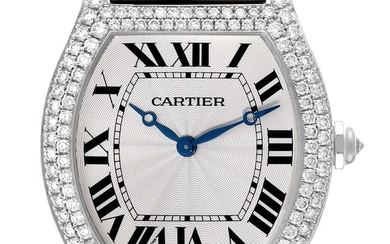 Cartier Tortue White Gold Black