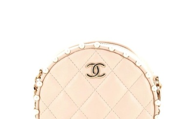 Chanel Round Clutch with Chain