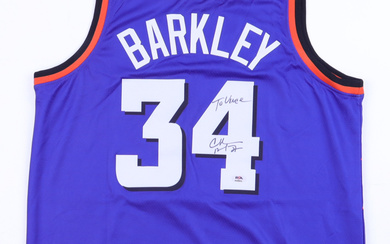Charles Barkley Signed Jersey (PSA)