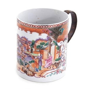 Chinese Export porcelain large mug