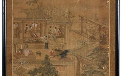 Chinese Silk Scroll Painting