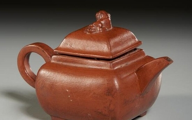Chinese miniature Yixing teapot