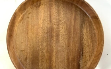 Circular Teakwood Wooden Bowl
