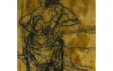 Claude Weisbuch (1927-2014), MODÈLE, Oil on canvas;