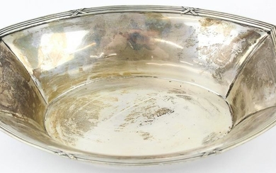 Continental 800 Silver Oval Serving Bowl