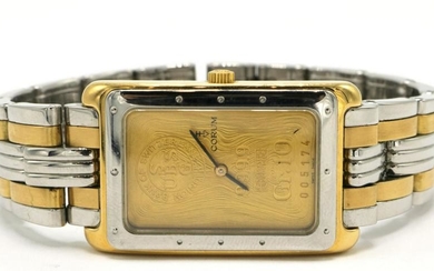 Corum Pure Gold and Stainless Ingot Watch