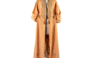 D. Altman and Co. New York Peach Opera Coat Outfit