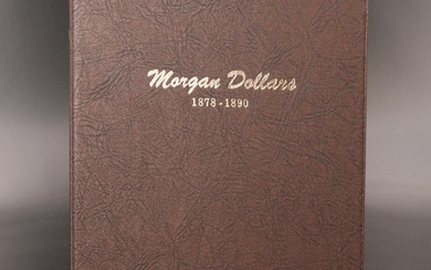 Dansco Album of Morgan Dollars, 1878-1890, Including Carson City Coins