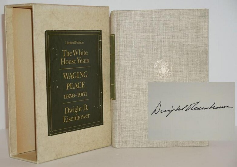 Dwight D. Eisenhower Signed "The White House Years