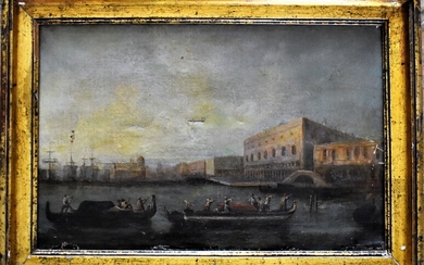 ECOLE ITALIENNE vers 1800 : Venise, le Grand... - Lot 64 - Ferri & Associés