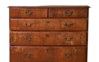 Early 19th Century A mahogany chest of drawers, two...