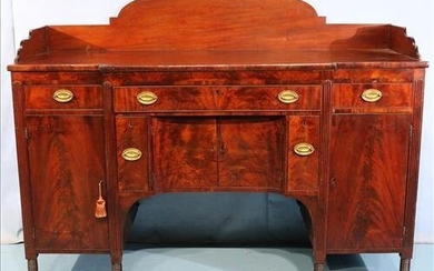 Early 19th Century Sheraton sideboard desk