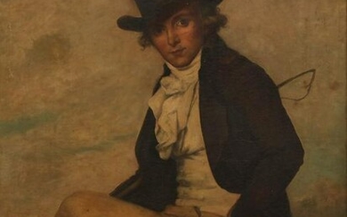 After Jean Louis David, Portrait of Pierre Seriziat