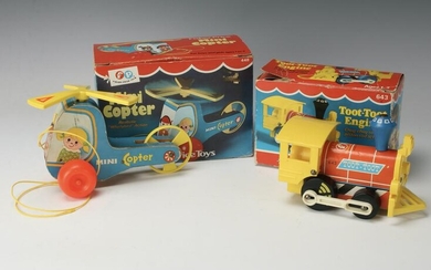 FISHER PRICE MINI COPTER TOOT TOOT ENGINE IN BOX