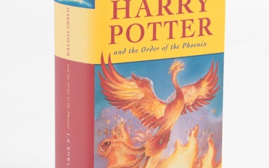 First UK Edition "Harry Potter and the Order of the Phoenix" by J. K. Rowling