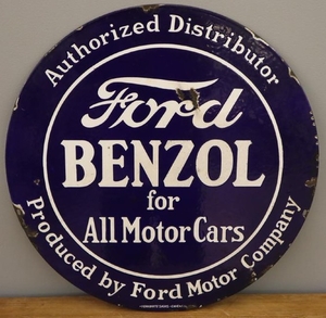 Ford "Benzol" Sign
