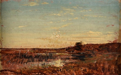 François Auguste Ravier (1814-1895). Paysage...