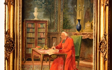 François Joseph GIROT (1873-1916) Le cardinal... - Lot 64 - Osenat