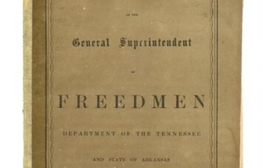 Freedmen Former Slave Report- Dept. of TN 1864