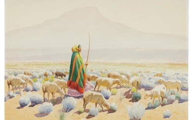 GERARD CURTIS DELANO | THE SHEPHERDESS