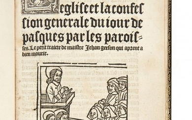 GERSON, Jean Les Prieres et commandemens de Saincte Eglise.