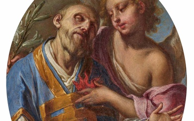 Girolamo Troppa: St Filippo Neri is Comforted by an Angel