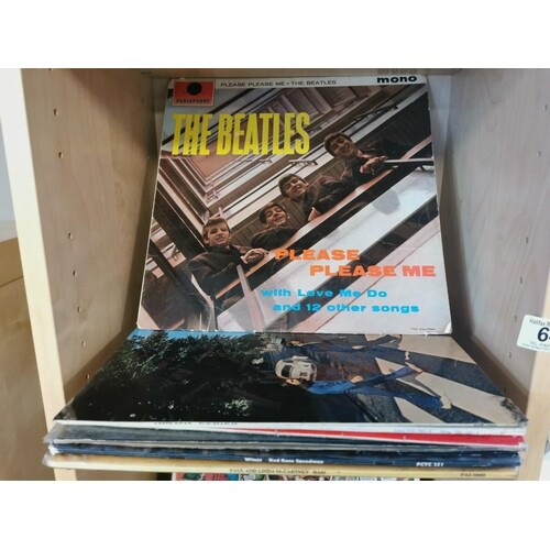 Good Collection of Beatles & McCartney/Lennon Vinyl LP Recor...