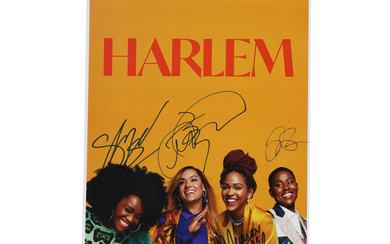 "Harlem" 11x17 Photo Signed By (4) With Grace Byers, Jerrie Johnson, Meagan Good, Shoniqua Shandai (AutographCOA)