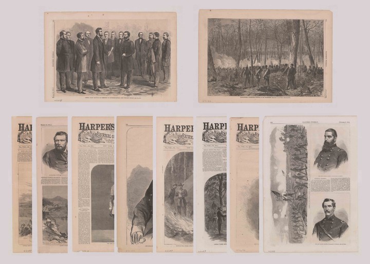 Harper's Weekly Prints [Civil War Generals]
