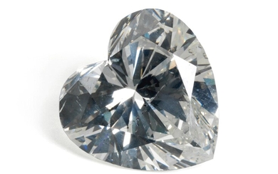 Herz-Diamantanhänger