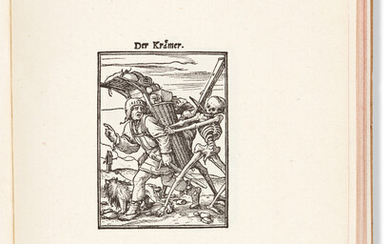 Holbein, Hans (c. 1497-1543) Bilder Des Todes. [The Dance of Death]. Leipzig: Insel,...