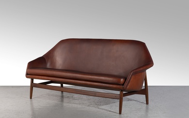 Ib KOFOD-LARSEN 1921-2003 Rare canapé – modèle créé en 1957