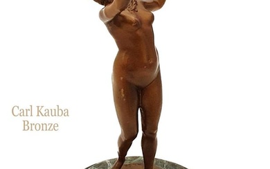 Indian Dancer, Carl Kauba (1865 - 1922) Bronze Figurine