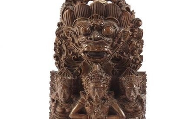 Indian wood carving