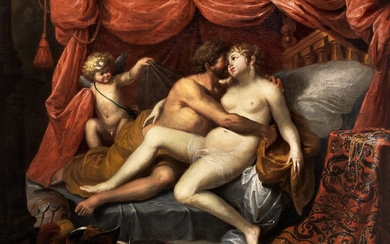 Italienischer Maler des 18. Jahrhunderts, Venus und Mars