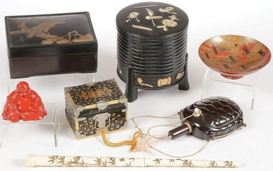 JAPANESE LACQUER WARE GROUP
