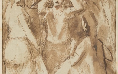 JUAN DE ARANOA Bilbao (1901) / Olivos (Buenos Aires (1973) "Female figures"