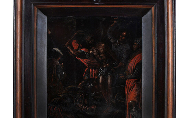 Jacopo Da Ponte, detto Bassano (Bassano del Grappa 1515 - 1592), ambito di, Flagellazione di Cristo