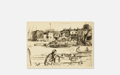 James Abbott McNeill Whistler, Black Lion Wharf…
