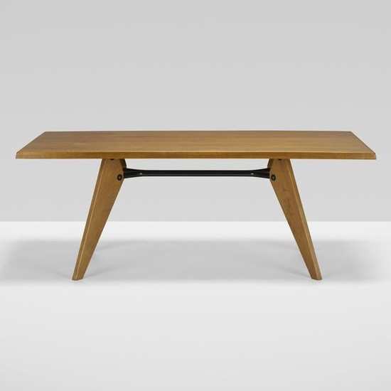 Jean Prouve, S.A.M. dining table, model TS 11