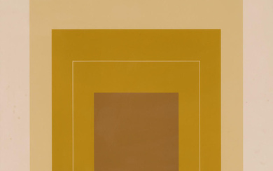Josef Albers (1888-1976) WLS XVI, from White Line Squares (Series...
