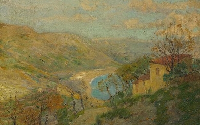 Karl Albert Buehr, Overlooking the Valley